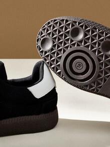 CUCCOO EASI 女士时尚百搭简约休闲运动鞋 - 黑色 - 查看 4