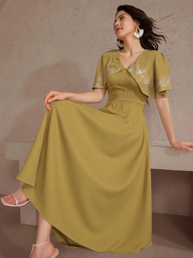 New Arrival Elegant Mid-Long Women's Summer Sundress, Formal Women Dress Cocktail Dress