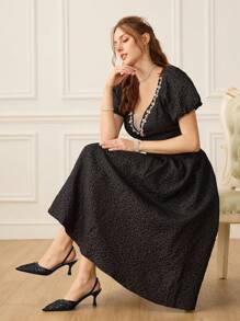 CUCCOO HITCHD Women's Fashion Floral Elegant Party High Heel Sandals For Christmas