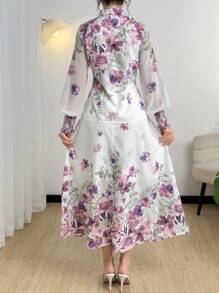 Modelyn 女士日常两件套服装 - 彩色 - 查看 2