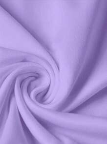 INAWLY maglietta casual da donna a maniche corte con scollo rotondo, stampa di lettere e sorrisi, versatile, estiva - Viola malva - Visualizzare 5