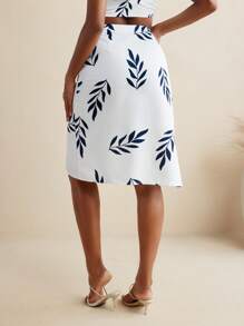 Kiitan Luxe High Waist Ruching Midi Skirt Women Summer Vacation Beach Outfit Going Out Holiday