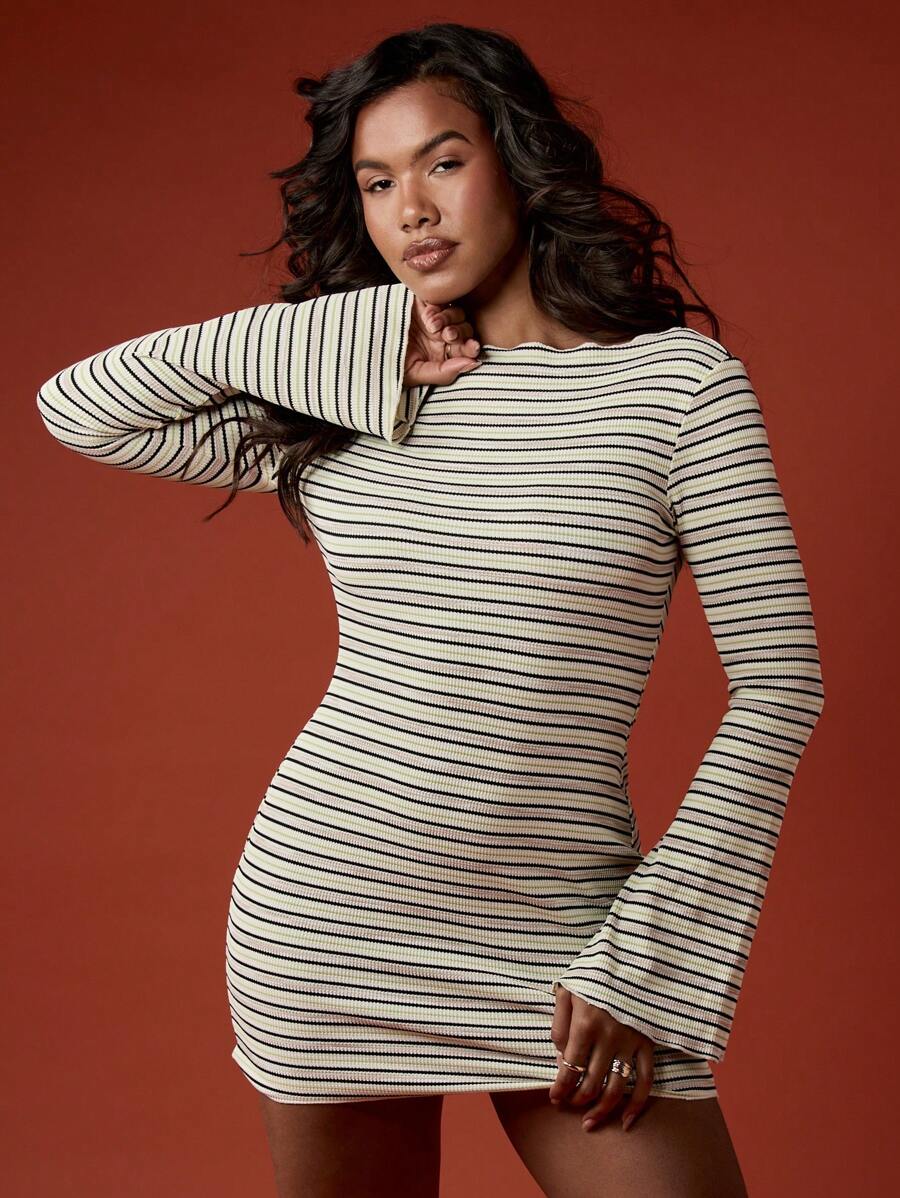 shell knit dress Sisstr Cocoa Beach Knit Ls Dress main image 1