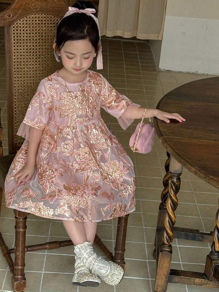 Young Girl Elegant Party/Birthday Dress,Girls Summer Outfits