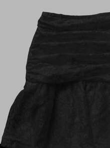 Sweetra Women's Summer Holiday Lace Embroidered Multi-Layered Skirt Y2K  For Holiday Party