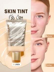 SHEGLAM Dew & Done Spf20輕薄粉底-Linen 品牌 美容 化妝 化妝品 適合女性與女孩 完美搭配夏季春季 Y2K 時尚 流行 生日 母親節禮物 假期 派對準備就緒 最佳顏色 - Linen - 查看 1