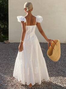 Livesso New Summer Elegant Women Wedding Guest Dress, Formal, Holiday Attire