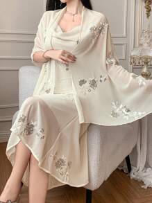 DAZY Conjunto de dos piezas para mujer para uso diario, ropa de vuelta al colegio para otoño/invierno