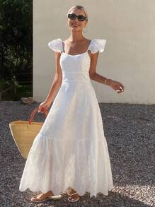 Livesso New Summer Elegant Women Wedding Guest Dress, Formal, Holiday Attire