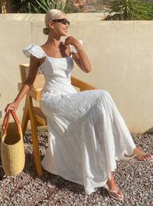 Livesso New Summer Elegant Women Wedding Guest Dress, Formal, Holiday Attire