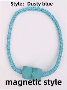 SHEIN 2 Pcs/10 Pcs Delicate Curtain Tiebacks With Small Faux Pearl, For Bedroom Living Room Home Decor,Window Tie Tie Fixer Decorative Rope Fixer, Classic Tie Design, Suitable For Room, Office(Buckle, Non-Magnet) - Multicolor - View 17