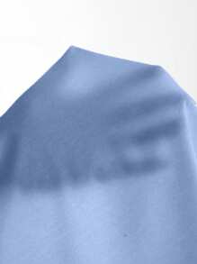 INAWLY Women's Lightweight Solid Color Cardigan For Spring/Summer Fall Winter Cloth For Women - Blue - View 4