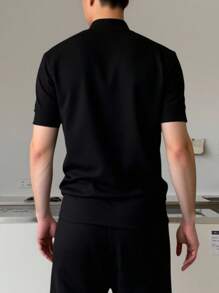 SHEIN Camiseta de manga corta casual para adolescentes, ropa deportiva de estilo punk rock callejero, apta para uso diario, al aire libre, fiestas, festivales de música, primavera/verano