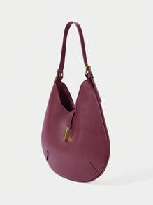 SHECARRY Women Shoulder Bags Suede Leather Autumn Winter School Travel Commute Work Elegance Exquisite, Suede Purse