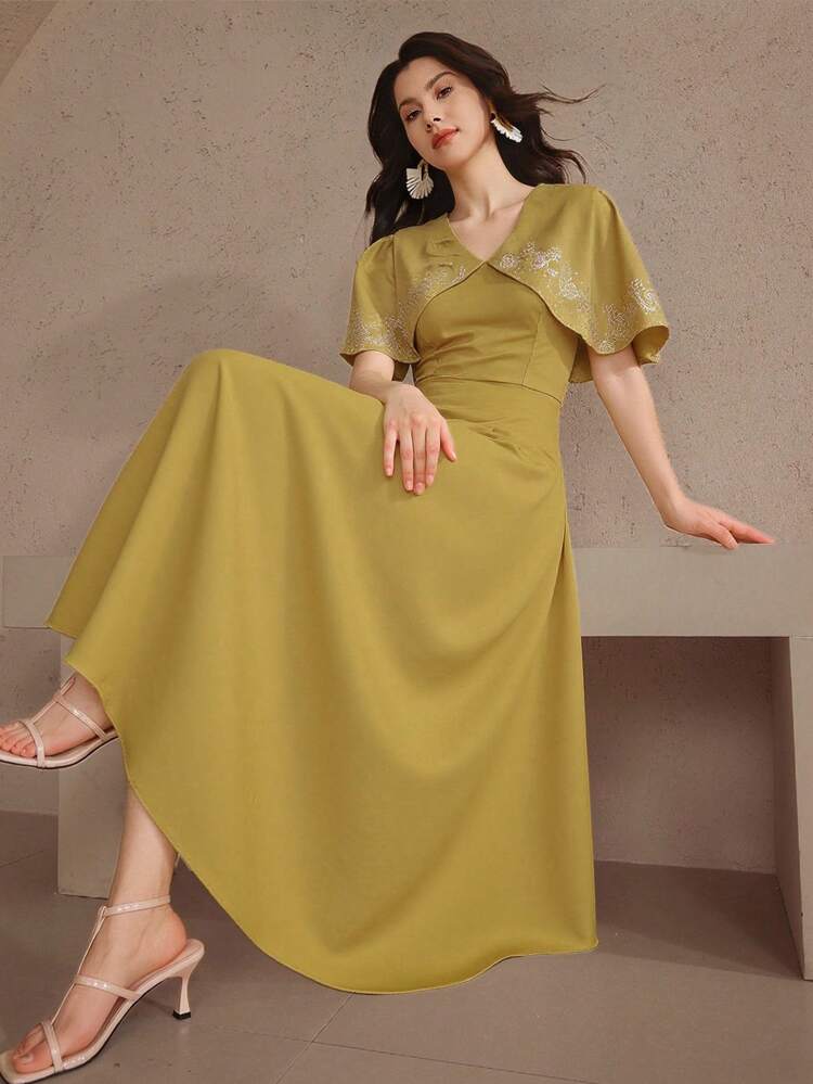 New Arrival Elegant Mid-Long Women's Summer Sundress, Formal Women Dress Cocktail Dress