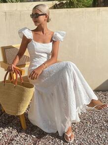 Livesso New Summer Elegant Women Wedding Guest Dress, Formal, Holiday Attire