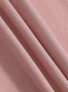 INAWLY 女式休闲怪物图案印花圆领短袖 T 恤女式图案 T 恤上衣 - 淺粉色 - 查看 5