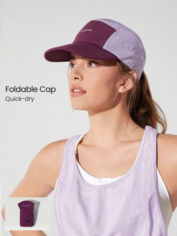 GLOWMODE Ready Set Glow Lightweight Quick Dry Waterproof Adjustable Foldable Active Hat Cap Gym Workout Hike Beach Pool Holiday Vacation Getaway Daily Active Wear