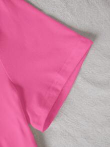 Damen T-Shirt/Sonnenblumen Muster Druck/Stickerei Handarbeit/Damen lässig weite Rundhals Oberteil/Frühling und Sommer