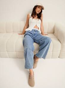 Solezae Women's Casual Mule Flats Slip-On Sandals Summer Shoes Spring Shoes Spring Break Easter Mother's Day Present