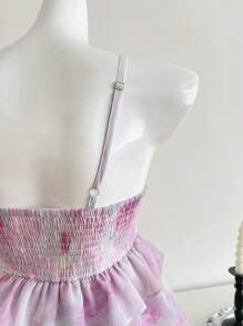 Chiquease Top corto de mujer con estampado floral diminuto de moda sexy - Multicolor - Ver 6