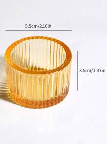 1 件垂直图案蜡烛杯北欧烛光晚餐家居烛台家居装饰粉色可爱百搭万圣节、幽灵、秋季、节日、假日、冬季、假日、节日、房间装饰、礼物生日毕业 - 彩色 - 查看 9