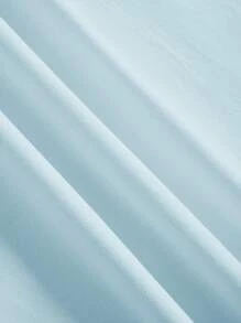 Manfinity Joysei 浅蓝色标准尺寸男士“海洋呼唤”海龟图案背心，适合夏季 - 水鴨藍 - 查看 4