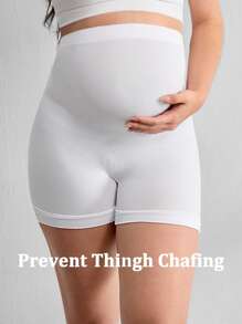 2 件装 女士无缝舒适孕妇提臀腹部支撑低腰三角裤