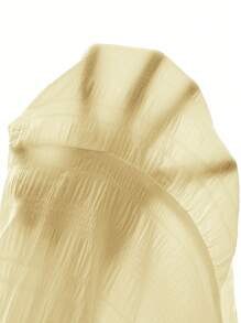 SHEIN VCAY 女裝褶皺板燙邊camisole裙 - 米色 - 查看 4