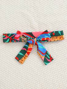 Vestido de vacaciones con estampado tropical de plantas y manga corta para niña preadolescente, ropa de verano, vestido tropical para niñas, vestidos de verano para vacaciones, vestidos de verano para mujeres, vestido de verano para niñas - Multicolor - Ver 6