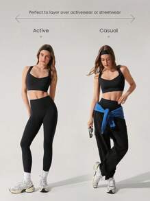 GLOWMODE Lift Off Smoothing Lightweight Soft Push-Up Gel Strip Bra Yoga Pilates Studio Daily Casual Wear