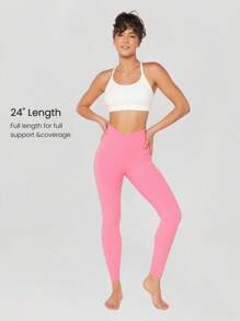 GLOWMODE Leggings Croisés Featherfit™ De 24 Pouces