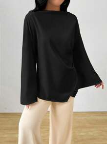 INAWLY Women's Elegant Middle-Eastern Style Casual Commuter Shirt