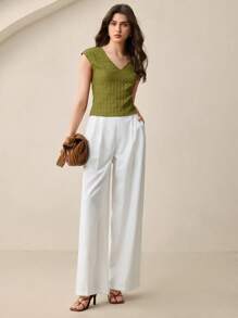 BizChic 2025年夏季新款都市时尚通勤浪漫休闲百搭女士T恤