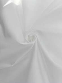 SHEIN LUNE 女士休闲3D印花白色A字半身裙 纯棉夏季白色半身裙 商务休闲夏季度假毕业工作装 - 白色 - 查看 8