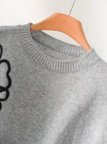 CosyJoli Plus Size Women Floral Design Batwing Short Sleeve Casual Top For Summer