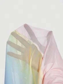 SHEIN MOD Große Größen Bunte Trägerkleid für Damen, eleganter Urlaubsstil - Verschiedenfarbig - Übersicht 6