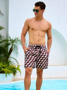 Surfspeed Men's Fashion Summer Beach Shorts - Multicolor - View 4