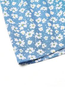SHEIN LUNE Váy suông tối giản cỡ lớn, phù hợp cho mùa hè - Nhiều màu - Xem 5