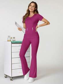 TaskEZ Zestawy peelingowe, damskie modne, sportowe, codzienne bluzki peelingowe, odzież biznesowa dla kobiet, damskie letnie bluzki, odzież na wiele okazji, uniwersalność, damskie letnie koszule plażowe