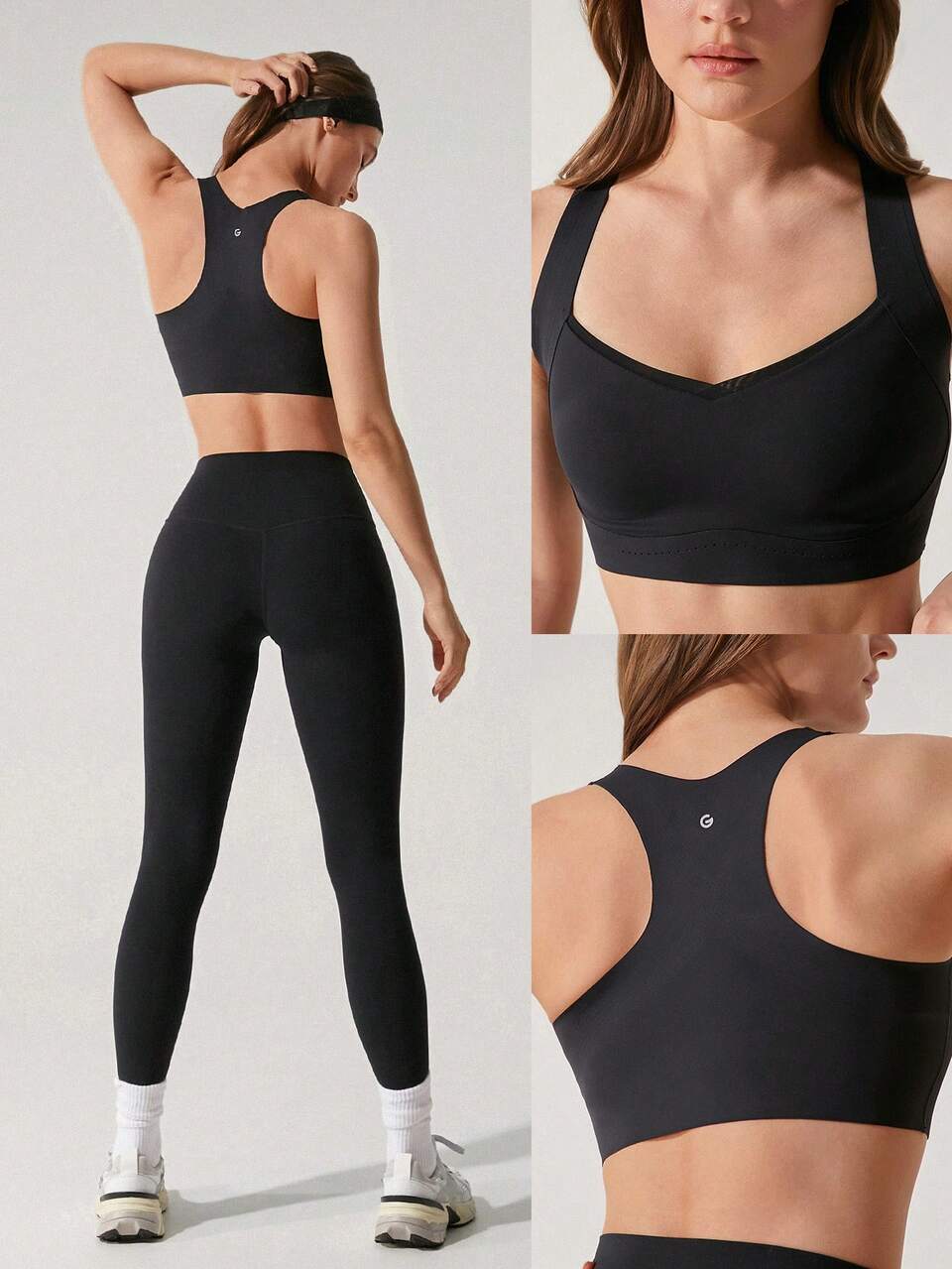 Lift Off Smoothing Lightweight Soft Push-Up Gel Strip Bra Yoga Pilates Studio Daily Casual Wear