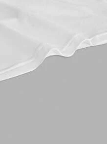 SHEIN EZwear 女士休闲简约樱桃图案露背短款上衣，适合夏季 - 彩色 - 查看 4