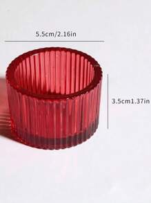 1 件垂直图案蜡烛杯北欧烛光晚餐家居烛台家居装饰粉色可爱百搭万圣节、幽灵、秋季、节日、假日、冬季、假日、节日、房间装饰、礼物生日毕业 - 彩色 - 查看 11