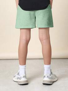 SUMWON 2 paquetes de shorts deportivos con cordón para correr, baloncesto, uso casual, deportivo, gimnasio, estar en casa, actividades, trotar, para jóvenes