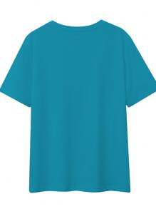 Chiquease 女士短袖巴黎印花休闲 T 恤，夏季和春季上衣图案 T 恤女士上衣