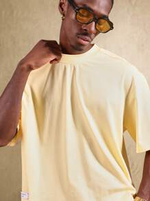 SUMWON Oversized Santa Cruz California Lobster Graphic Summer Beach Tee Retro Surf Style Street Fashion Short Sleeve Cropped T-Shirt