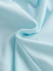 SHEIN MOD Cerulean Cascade Dress | 3-Way Convertible Silhouette With Royal Bow Accents | Baroque Romance For Moonlit Dunes, Secret Gardens & Timeless Memories,4th Of July Outfits,Island Vacation Outfits,Honeymoon Outfits Woman,Y2k,Country Concert Outfit,Graduation Dress - Blue - View 6