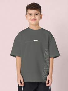 SUMWON Oversize Grafik-T-Shirt im Streetwear-Sport-Mode-Urban-Stil für moderne Lässig-Alltagskleidung, bequem für Sommer und Frühling