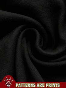 SHEIN 寶寶男童休閒長袖圓領衫,適用於秋冬季節