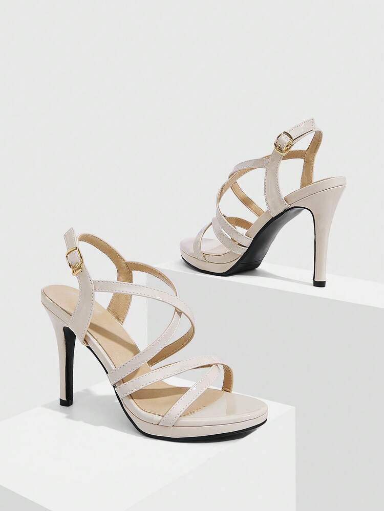 CUCCOO SZL Women's Fashionable And Elegant High Heel Sandals, Summer